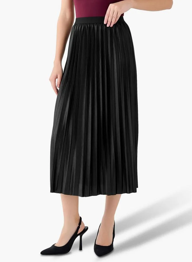 سبلاش فيڤ Pleated Midi Skirt
